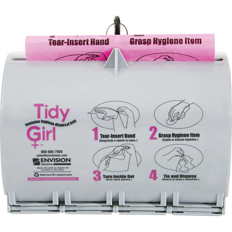 STOUT Tidy Girl Feminine Hygiene Bags Dispenser Wayfair